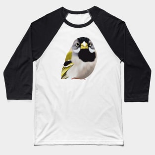 Cute Finch Drawing Baseball T-Shirt